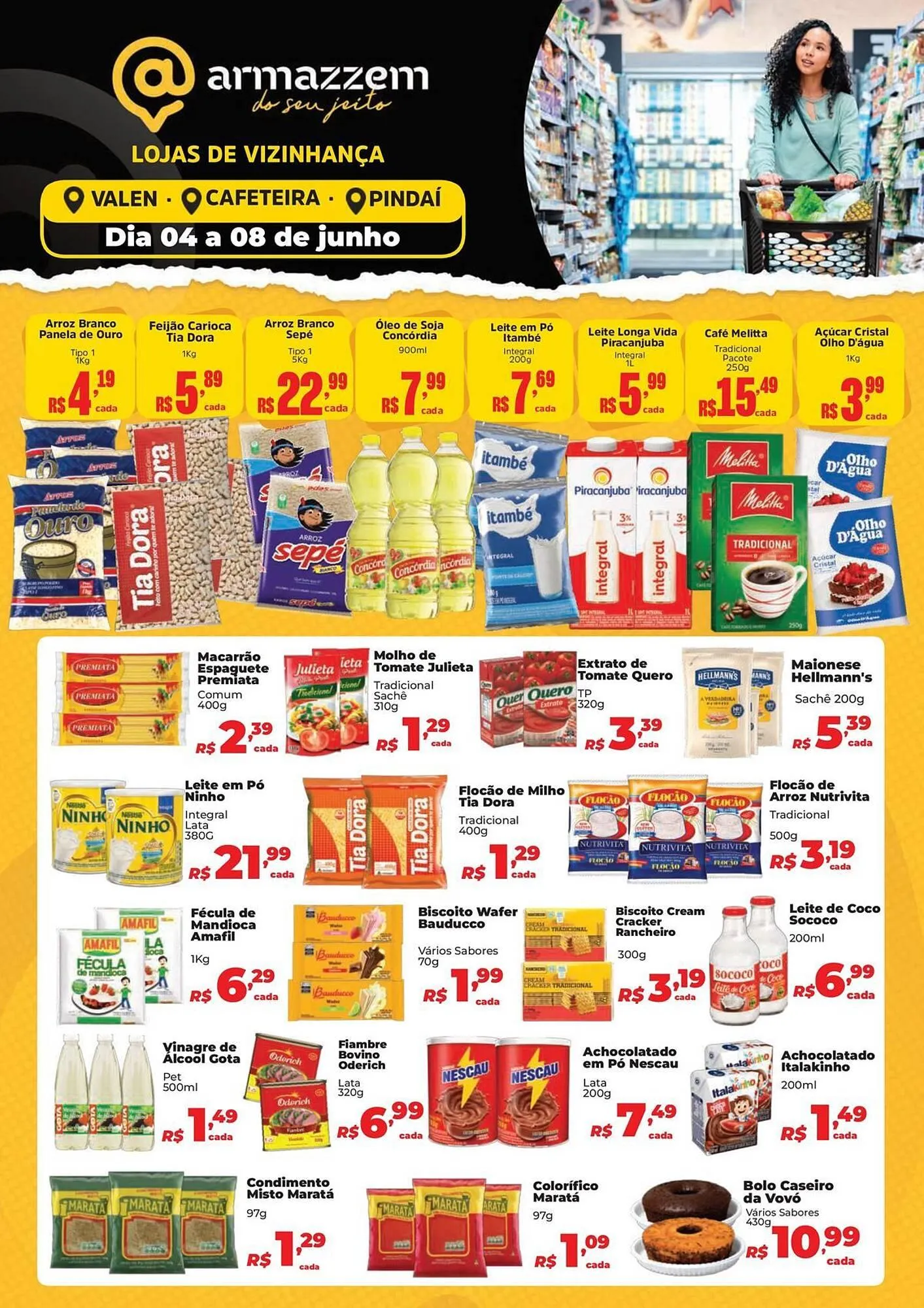 Encarte de Catálogo Supermercados Mateus 4 de junho até 8 de junho 2025 - Pagina 1