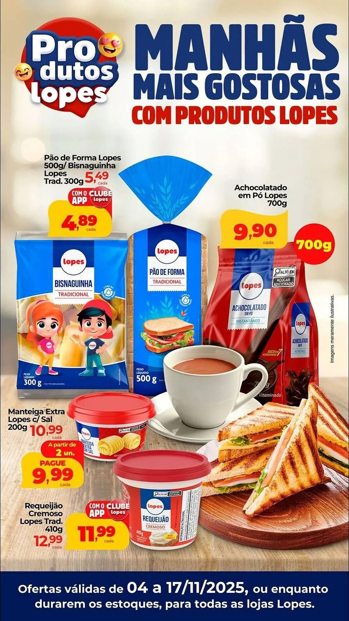 Encarte de Folheto Lopes Supermercados 4 de novembro até 17 de novembro 2025 - Pagina 1
