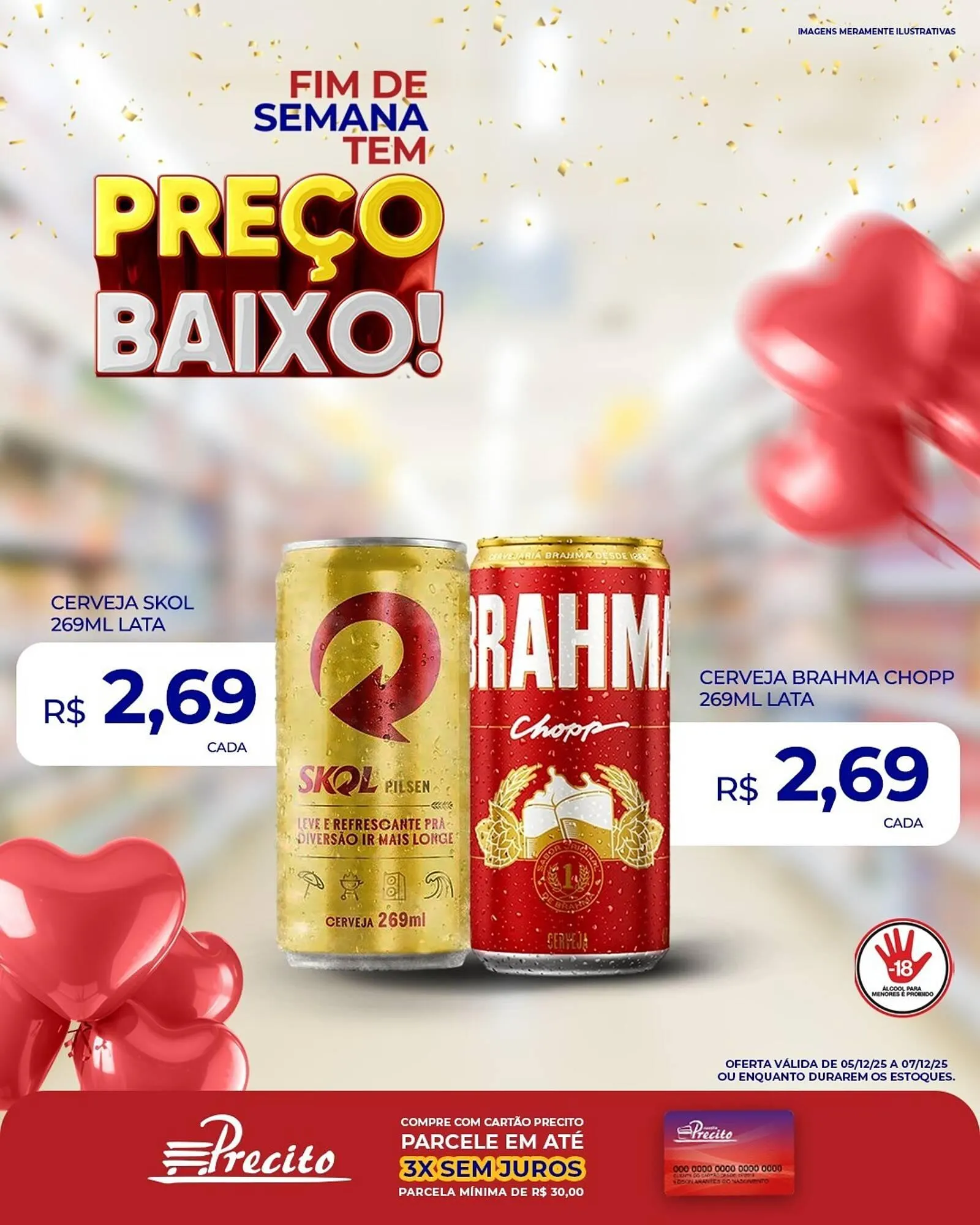 Encarte de Catálogo Supermercado Precito 5 de dezembro até 7 de dezembro 2025 - Pagina 5