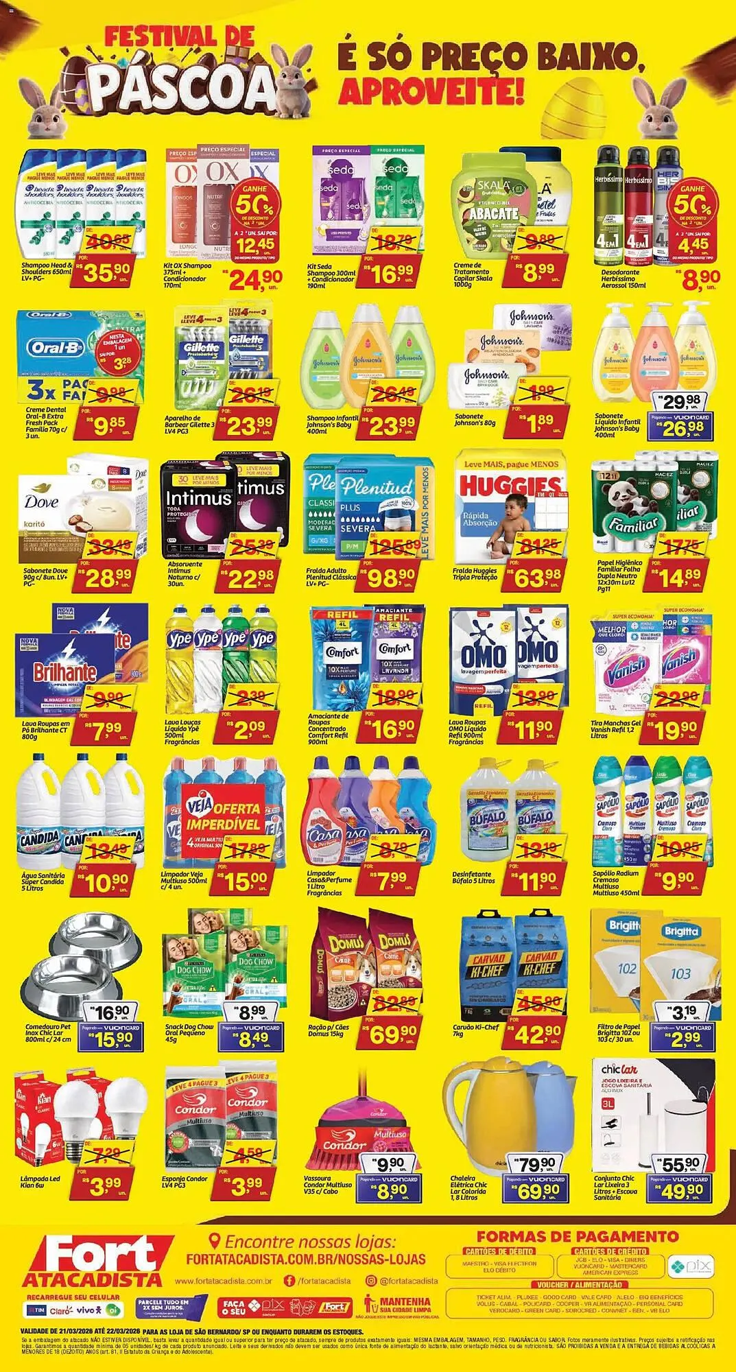 Encarte de Tabloide Fort Atacadista 21 de março até 22 de março 2026 - Pagina 4