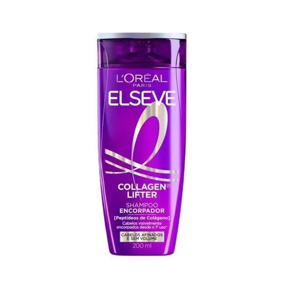Kit Elseve Collagen Lifter Shampoo + Condicionador + Creme de Pentear 200ml