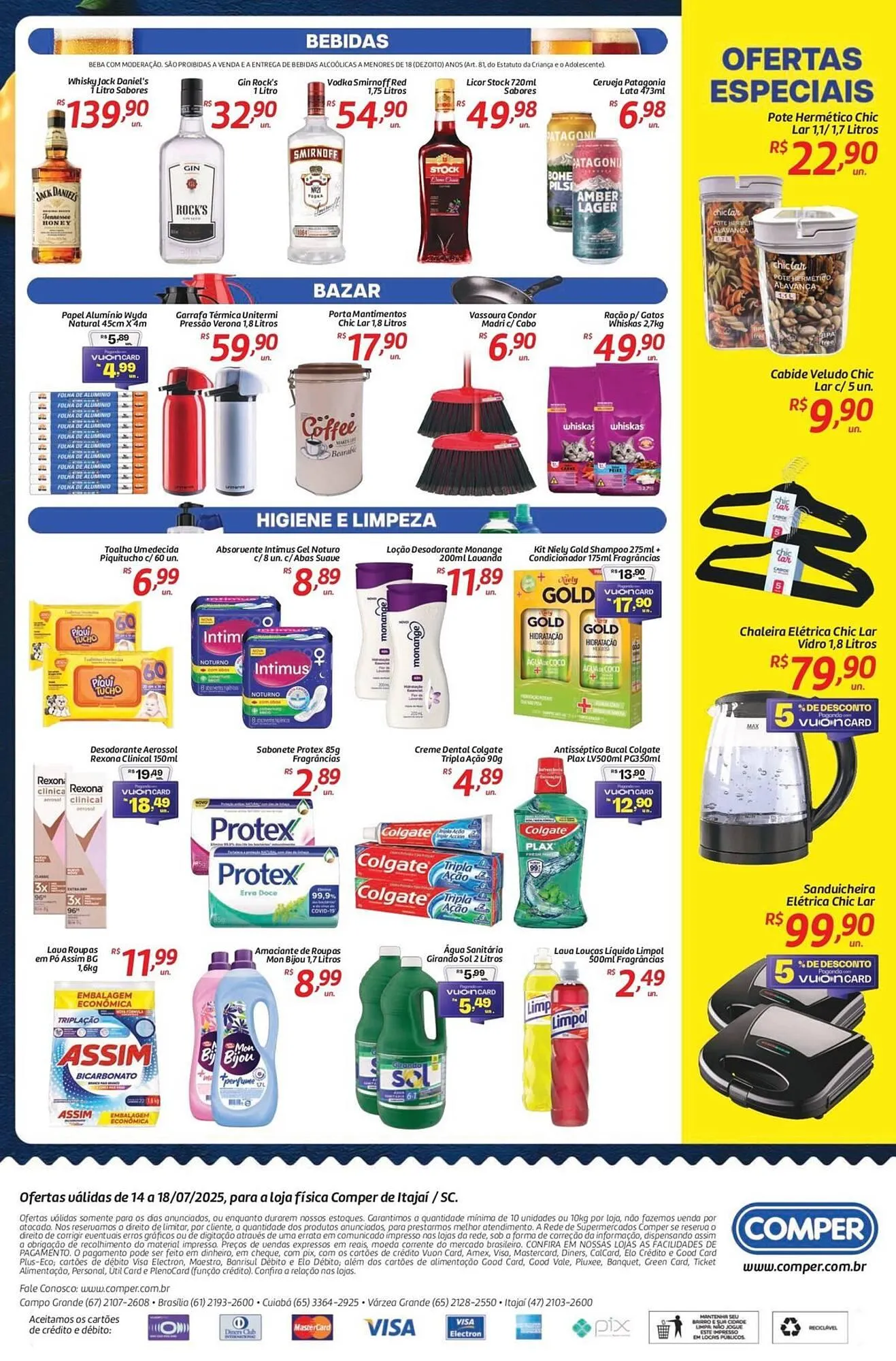 Encarte de Catálogo Comper 14 de julho até 18 de julho 2025 - Pagina 4