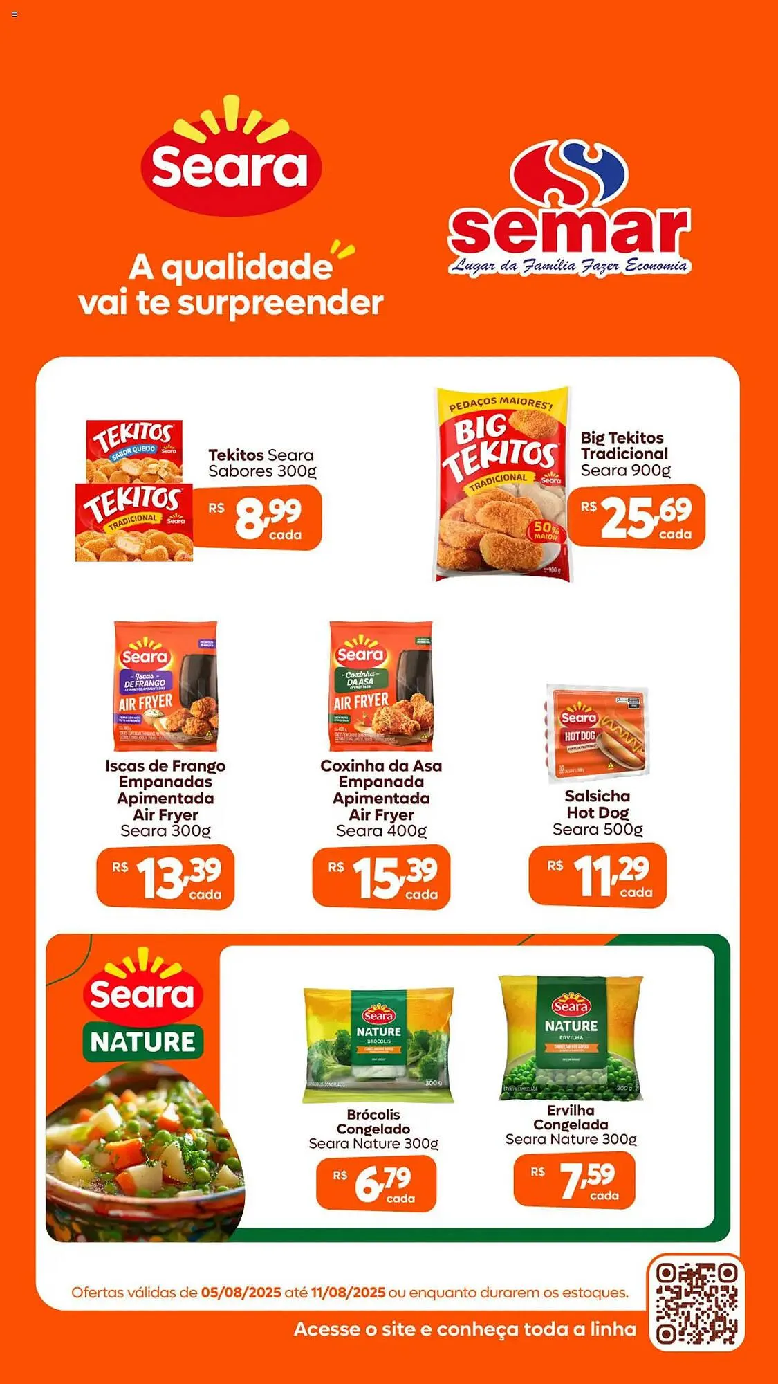 Encarte de Catálogo Semar Supermercado 5 de agosto até 12 de agosto 2025 - Pagina 2