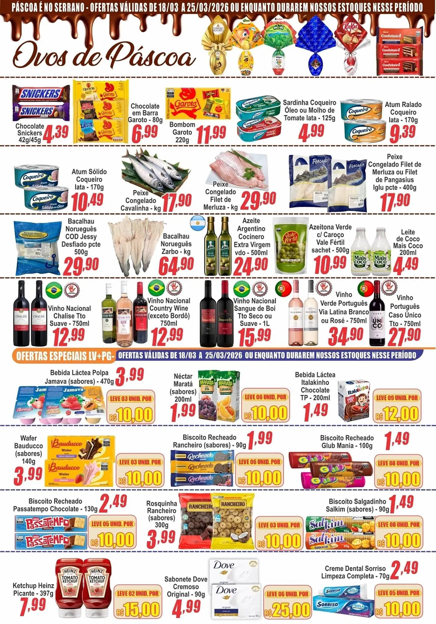 Encarte de Catálogo Serrano Supermercado 18 de março até 25 de março 2026 - Pagina 5