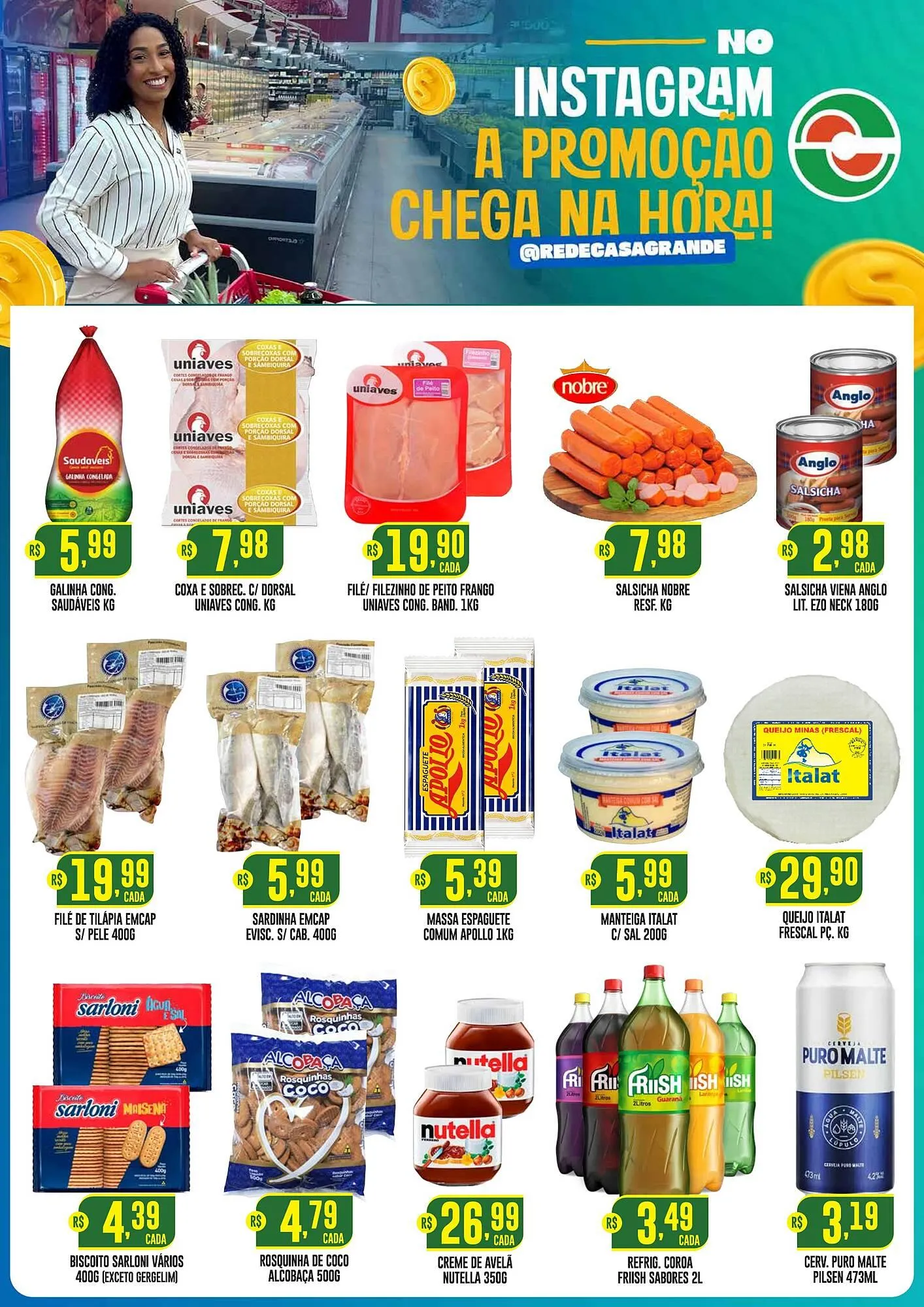 Encarte de Catálogo Casagrande Supermercados 23 de fevereiro até 8 de março 2026 - Pagina 1