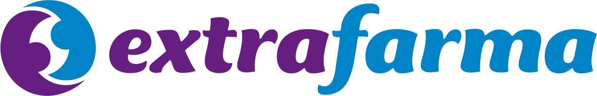 Extrafarma logo de folhetos