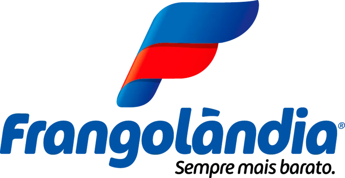 Frangolândia logo de folhetos
