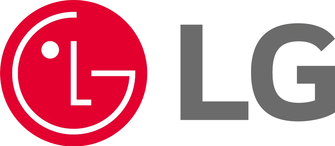 LG logo de folhetos