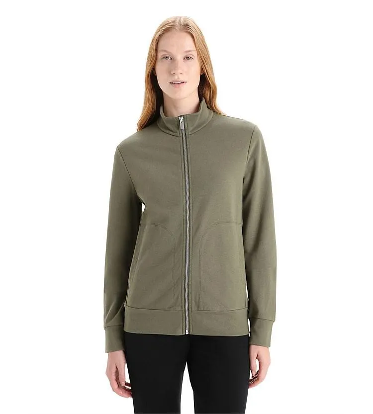 Icebreaker Womens Central Classic Long Sleeve Zip