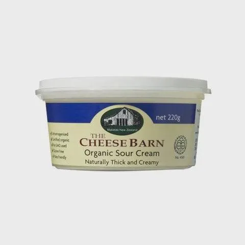 Cheese Barn Org Sour Cream 200G