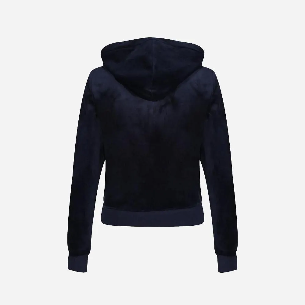 Robertson Velour Zip - Night Sky