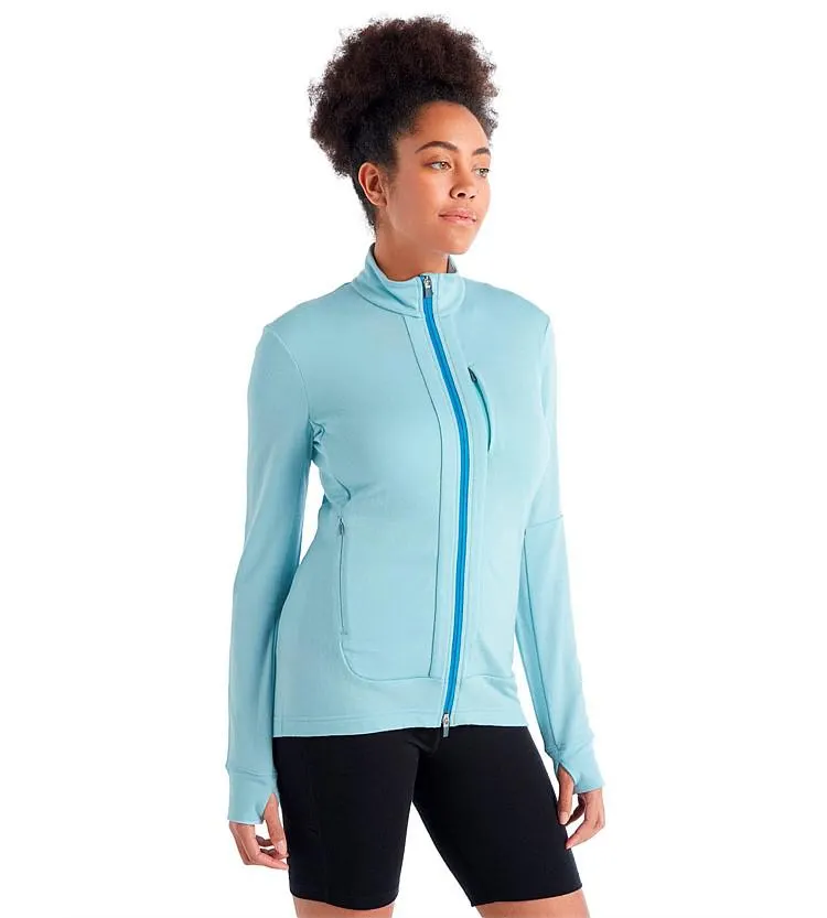 Icebreaker Womens Quantum III Long Sleeve Zip