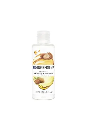 Boots Ingredients Hair Serum Argan Oil & Jojoba Oil 150ml