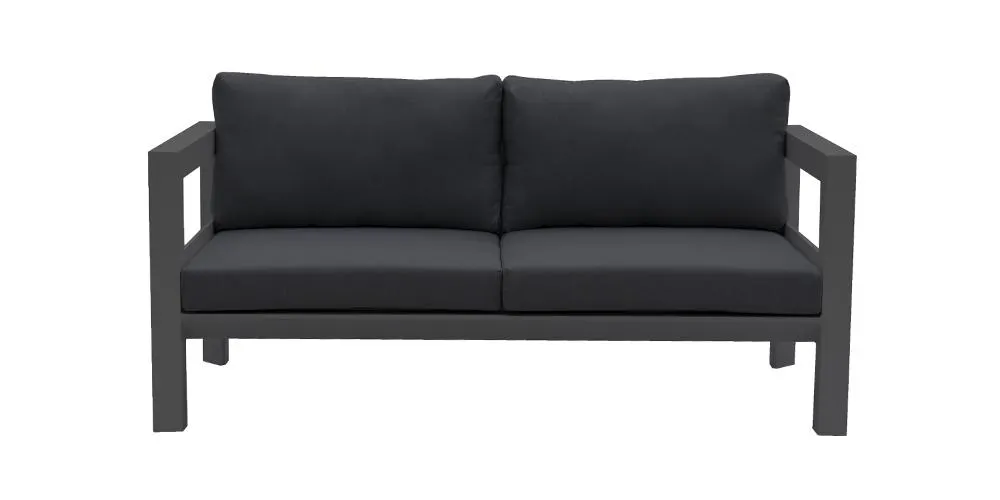 Kentia 2 Seater - Black