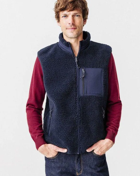 Mouwloos vest, omkeerbaar