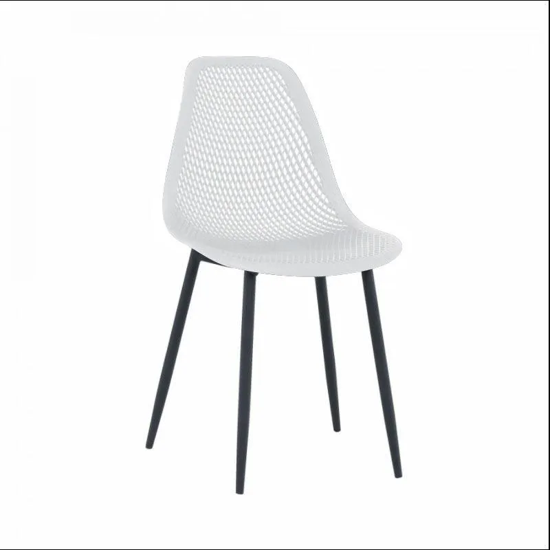 PROFI - Καρέκλα Πλαστική Eames Mesh με μεταλλικά πόδια Λευκή 45x54x88cm