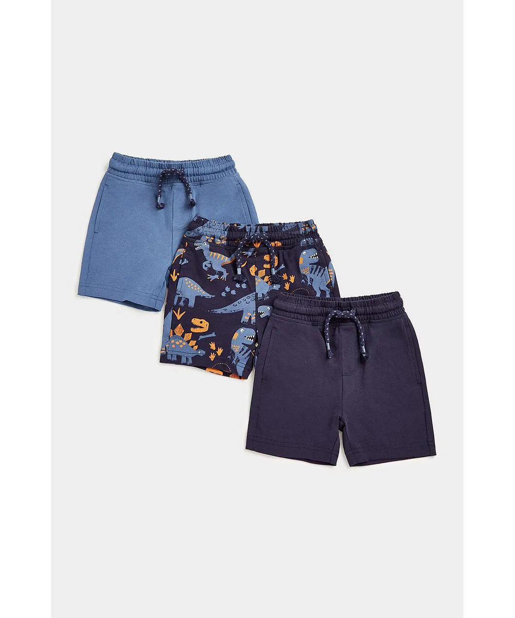 ζέρσεϊ σορτσάκια με δεινόσαυρους - σετ των 3