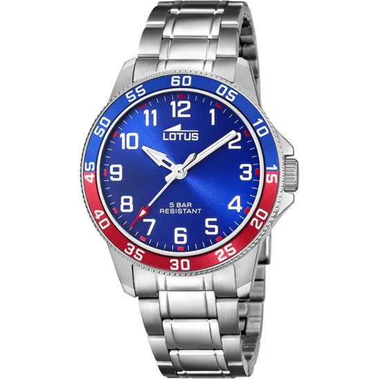 RELOJ INFANTIL LOTUS JUNIOR CON ESFERA AZUL 18786/1