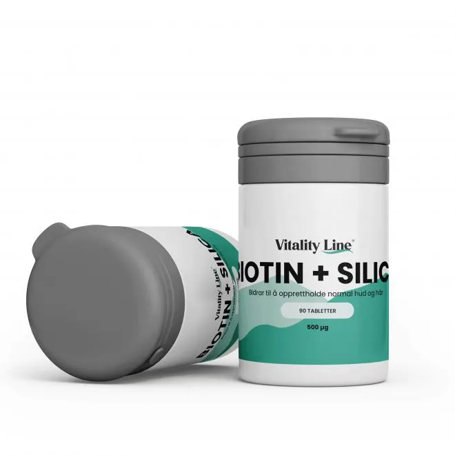 Vitality Line Biotin + Silica 90 tabletter