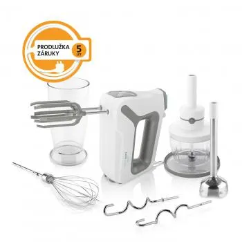 Ruční šlehač ETA Lento 2051 90000 šedý/bílý