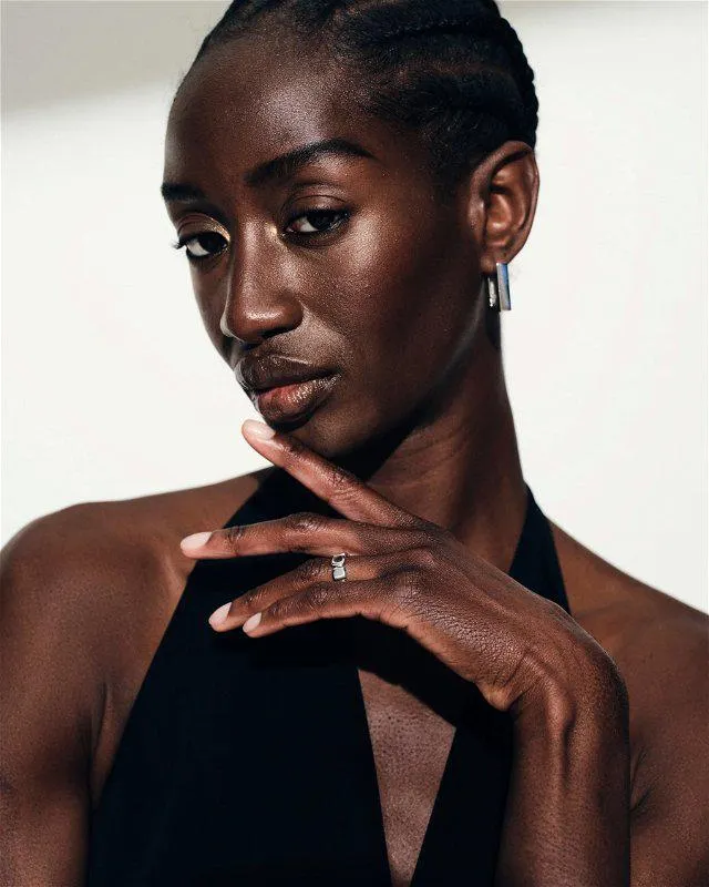 Cushion Band Ring Silver