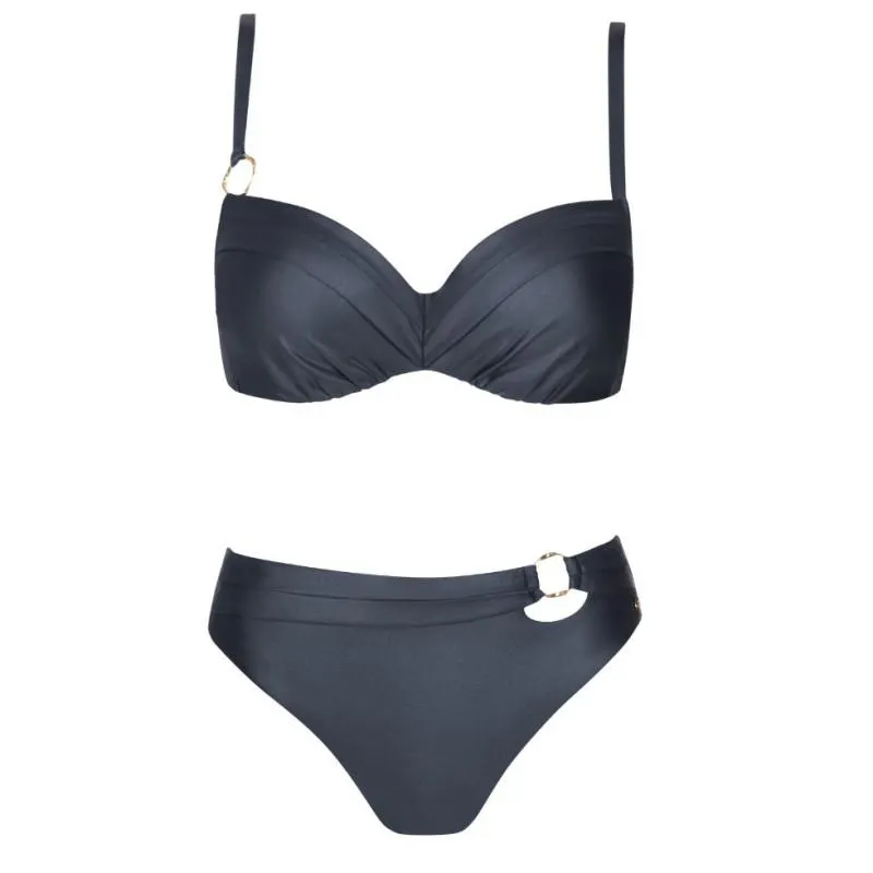 LIS-40667-02 - Bikini combinato con ferretto preformato Jordan - nero