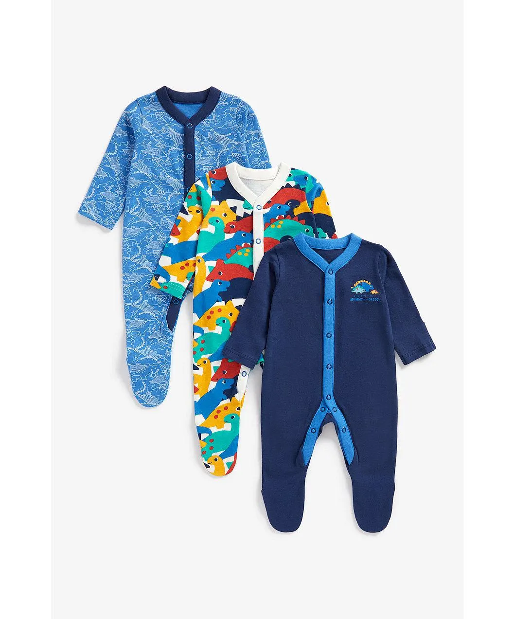 φορμάκια mummy and daddy με δεινοσαυράκια - σετ των 3