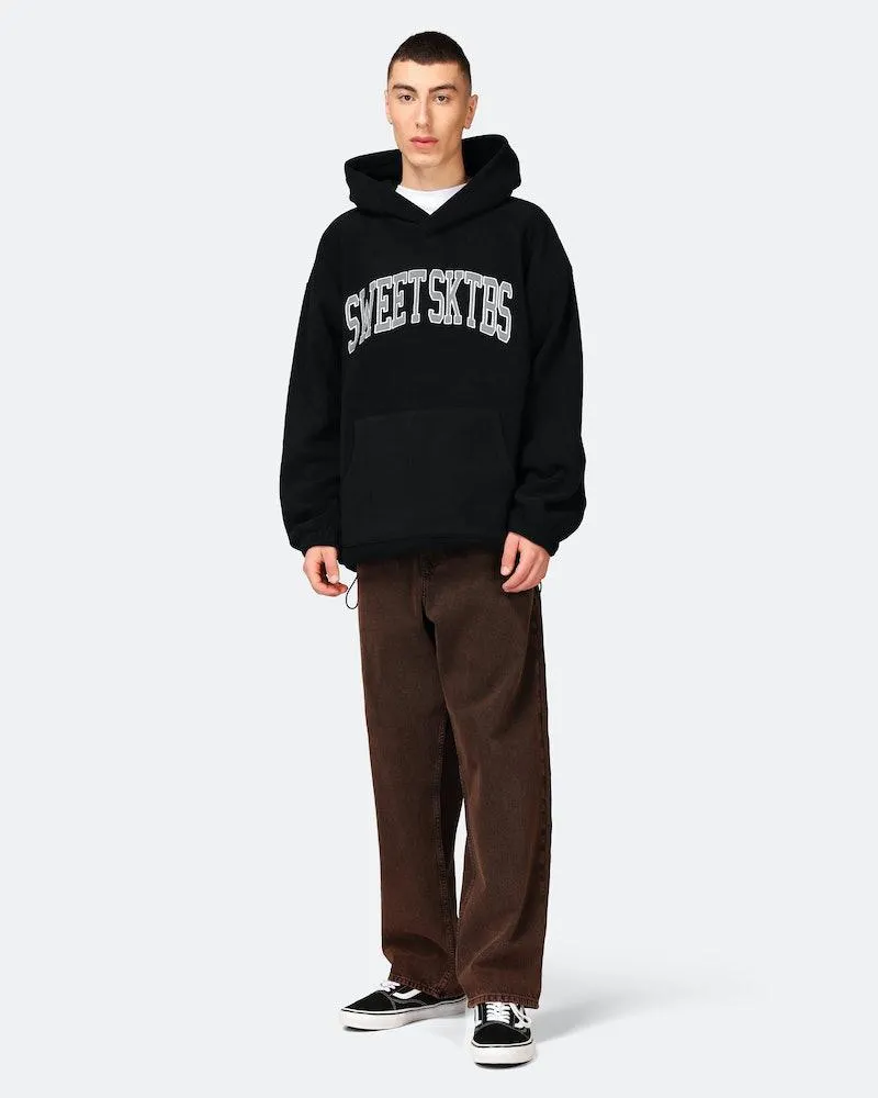 Polar fleece hettegenser