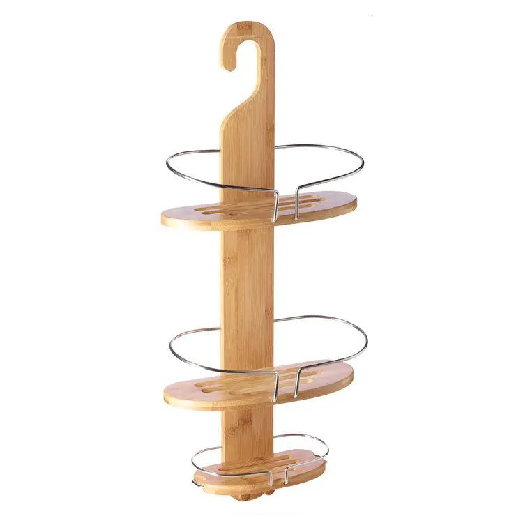 KOO Bamboo Shower Caddy Bamboo