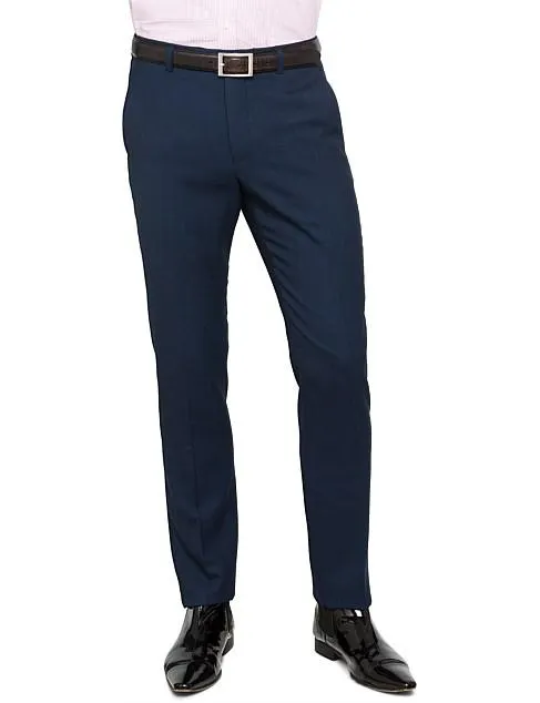WOOL BIRDSEYE TROUSER
