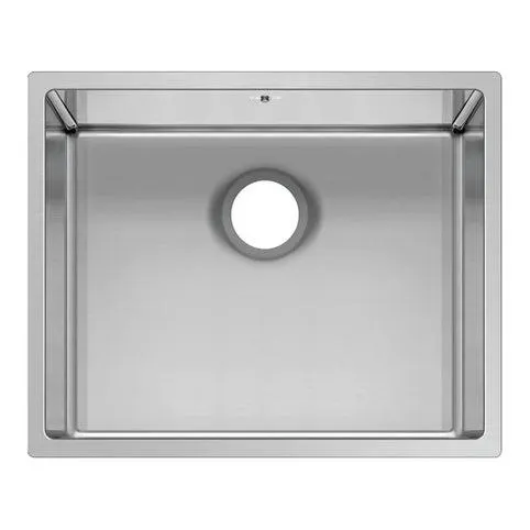 Νεροχύτης Delinia ένθετος λείος με 1 γούρνα από ανοξείδωτο ατσάλι