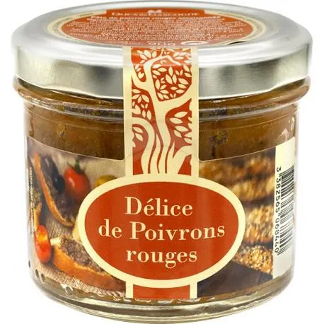 Délice de poivrons rouges