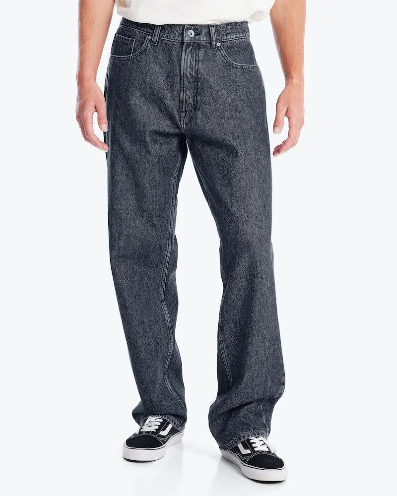 Loose Svart Jeans
