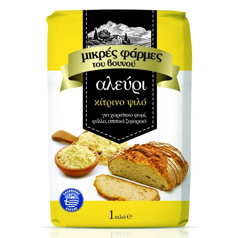 ΜΙΚΡΕΣ ΦΑΡΜΕΣ ΤΟΥ ΒΟΥΝΟΥ Αλεύρι Κίτρινο Ψιλό 1kg