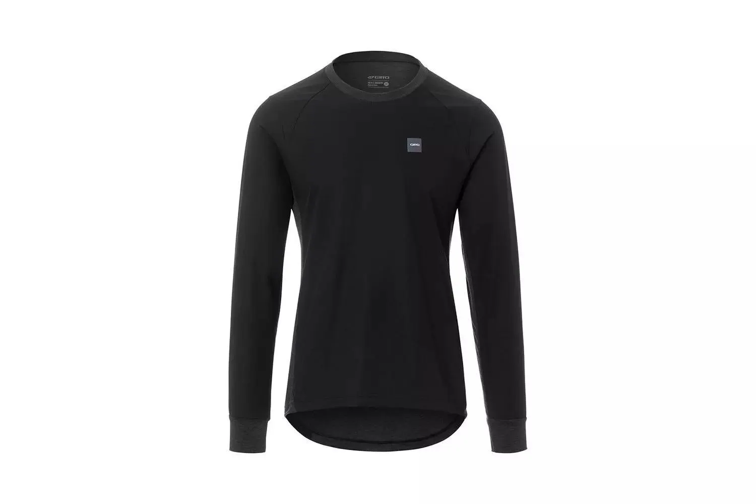 Giro Roust LS Vindtett Stisykkeltrøye, Sort/Grå