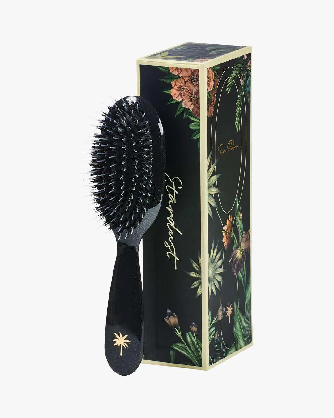 Stardust Black w/Glitter Small Hair Brush