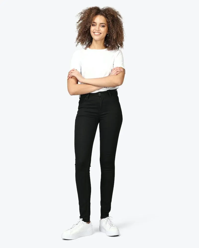 Scarlett High Rise Svart Jeans