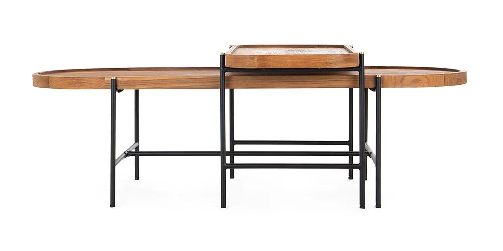 Coco Oval Coffee Table Small