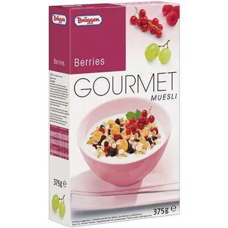 Bruggen Gourmet Muesli Berries 375gr