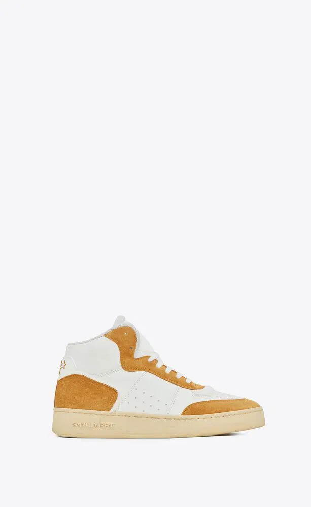 sneakers de media caña sl/80 de piel y ante