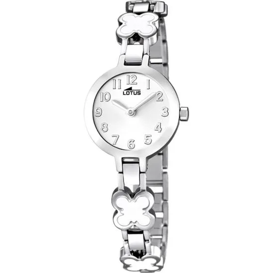 RELOJ INFANTIL LOTUS JUNIOR CON ESFERA BLANCA 15828/1