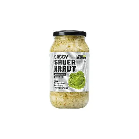 Living Goodness Sassy Sauerkraut 500g