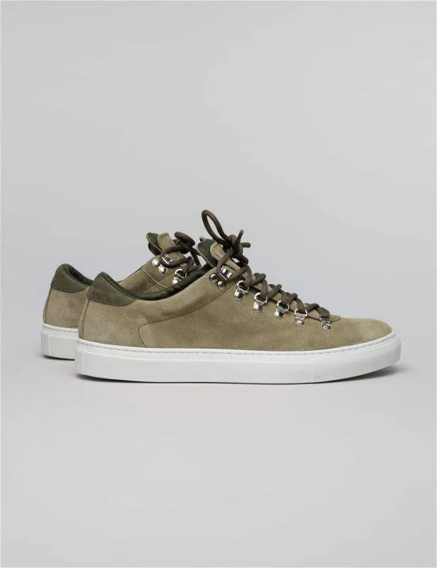 Marostica Low Sneakers Olive Suede