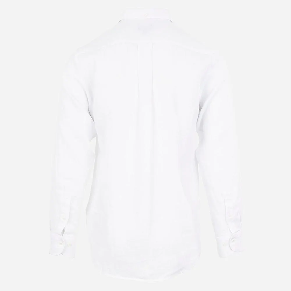 Regular Linen Shirt - White