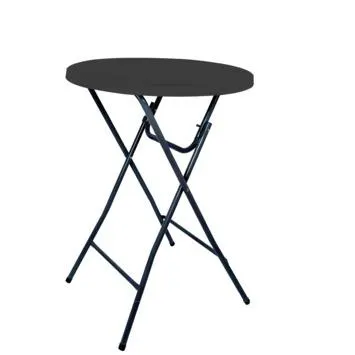 Bartafel Ø80x110 cm antraciet