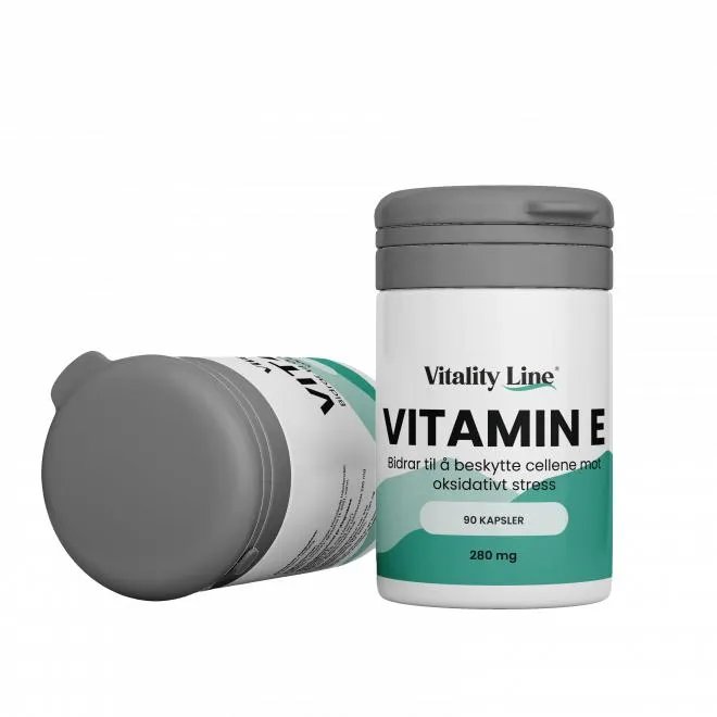 Vitality Line vitamin E 280 mg 90 kapsler