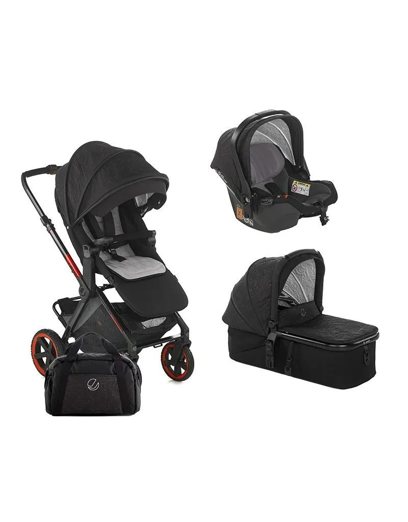 Carrito 3 en 1: Crosslight Pro Carbon + Micro Pro 2 Carbon + Koos iSize R1