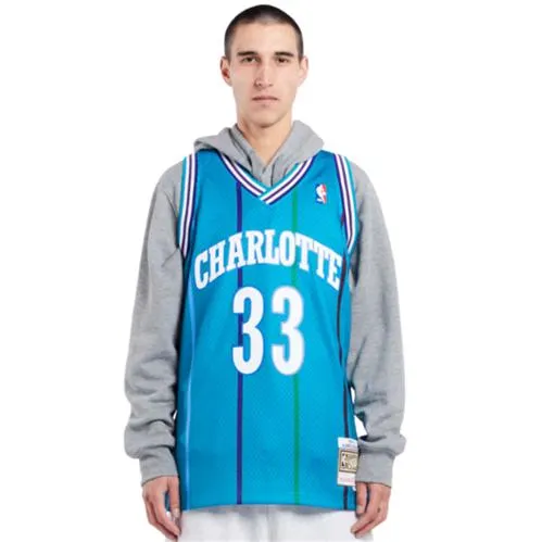 Mitchell & Ness Swingman Charlotte Hornets Mourning Road 1992-93