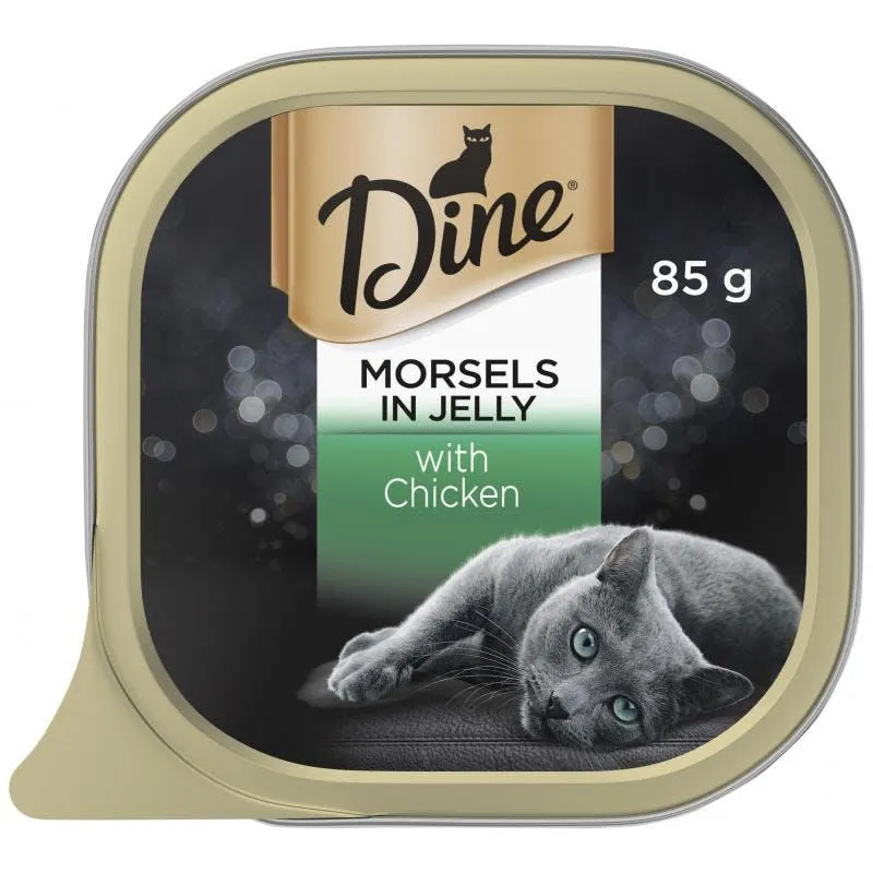 Dine Morsels Jelly with Chicken Wet Cat Food