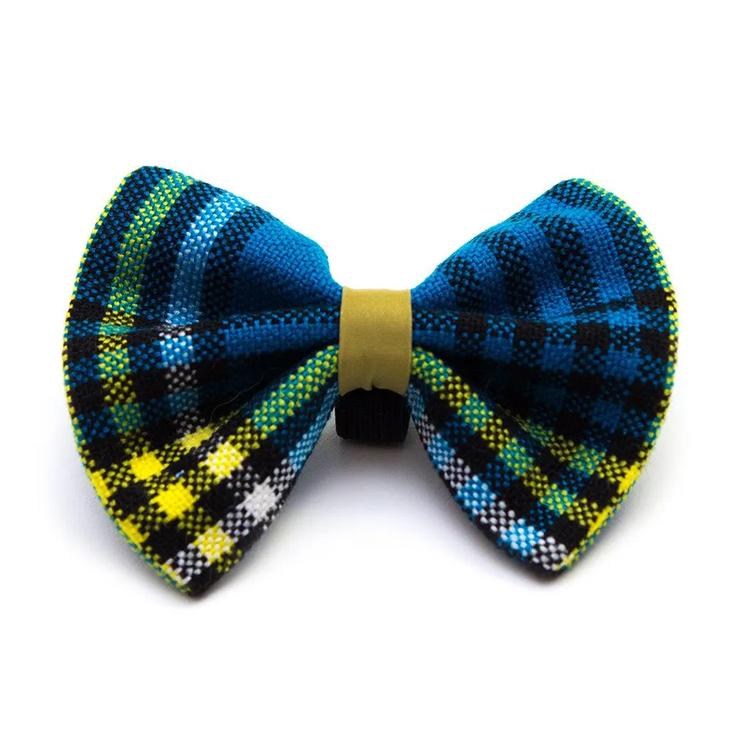 Shuka Blue Cat Bow Tie